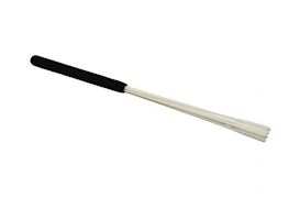 CONTEMPORANEA - C-BT07 TAMBORIMSTICK 7 STRENGEN WIT KUNSTSTOF 32,5CM
