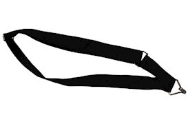 CONTEMPORANEA - CSH-SE02L VERSTELBARE DRAAGRIEM NYLON L