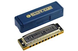 HOHNER - BLUES HARP D MS 20 STEMTONGEN