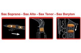 LEBAYLE - SAXMUTE ALTSAXOFOON DEMPER