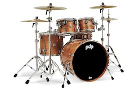 PDP BY DW - DRUMSTEL PDP SHELLSET CONCEPT EXOTIC HONEY MAHONY