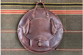 TACKLE - BPCB-L22  LEATHER CYMBALBAG  22" BACKPACK