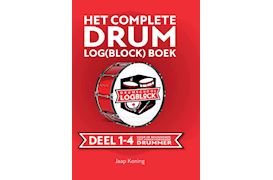 BOEK - DEEL 1 T/M 4 DRUM LOG(BLOCK) BOEK JAAP KONING