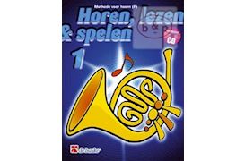 BOEK - HOREN, LEZEN & SPELEN HOORN 1 + CD