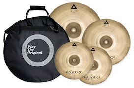 ISTANBUL AGOP - IXBS3 ISTANBUL AGOP XIST BRILLIANT CYMBAL SET + DELUXE BAG (