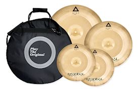 ISTANBUL AGOP - IXPWS3 ISTANBUL AGOP XIST POWER CYMBAL SET + DELUXE BAG (14"