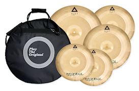 ISTANBUL AGOP - IXPWS4 ISTANBUL AGOP XIST POWER CYMBAL SET + DELUXE BAG (14"