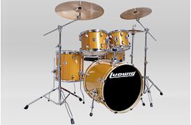 LUDWIG - LCEE20021 ELEMENT EVOLUTION DRUMSET 20"+HW GOLD SPARKLE