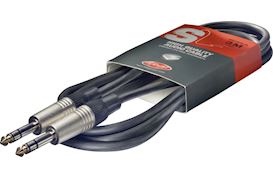 STAGG - SAC3PSDL AUDIOKABEL 3M DLX STEREO